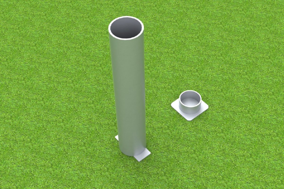 Ground socket standard for tension rods artec®