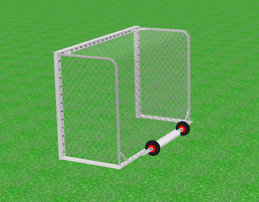 Anti-tilt mini goal PROTECTOR with net hooks Anti-tilt mini goal PROTECTOR with net hooks