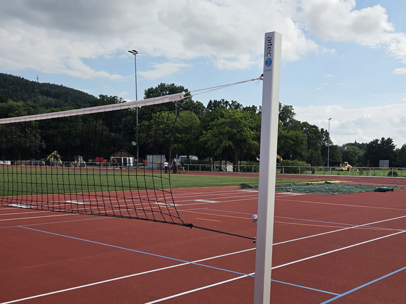 Volleyball training facility made in Germany by artec Sportgeräte