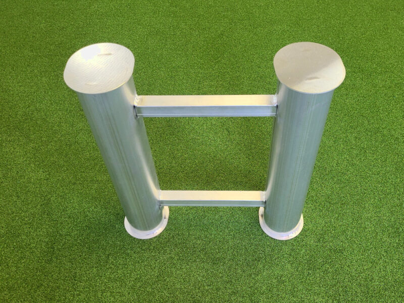 37743 Ground socket standard for two mast stand, oval profile