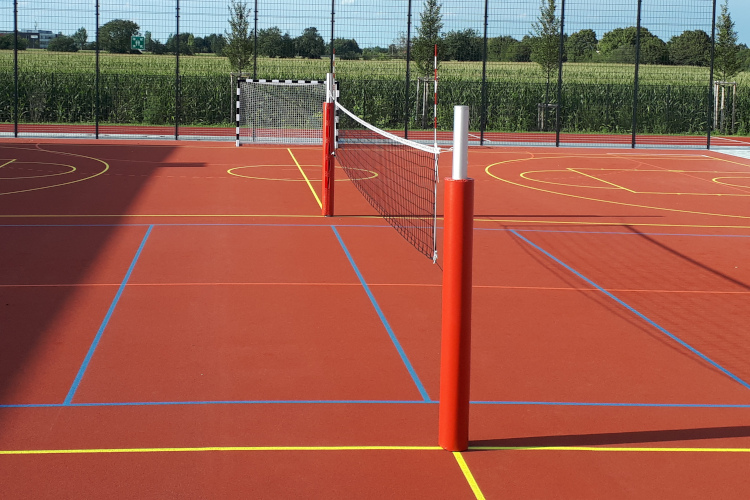 Protective pads for volleyball posts 100 x 120 mm