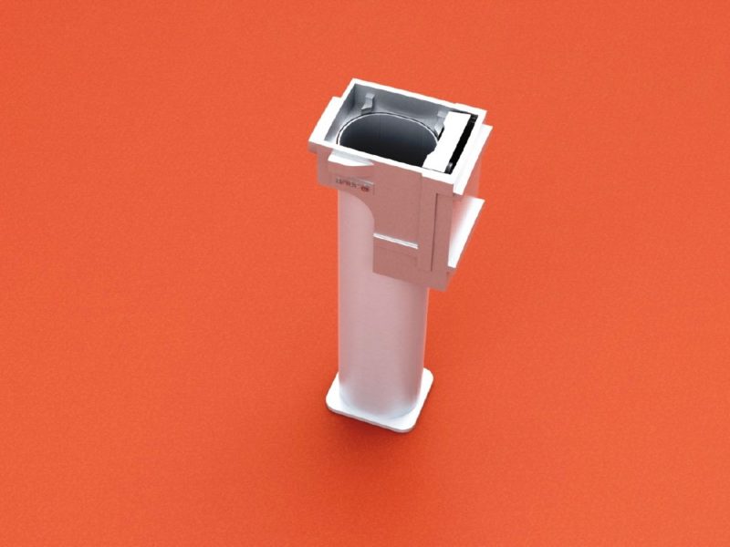 Ground socket special for single mast stand