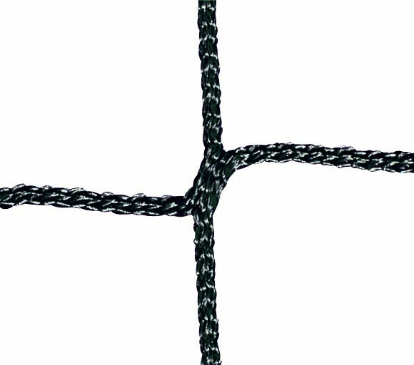 Badmintonnetz aus Polypropylen mit Kevlar-Spannseil, Farbe: schwarz von artec Sportgeräte