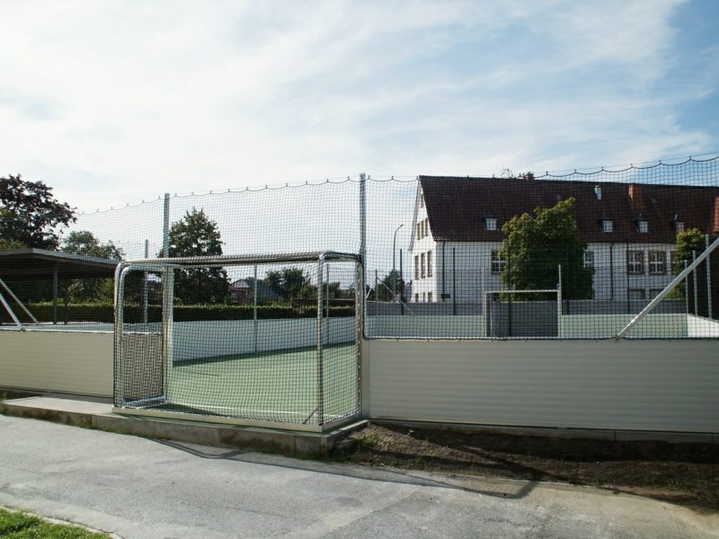 Soccer Court made of steel