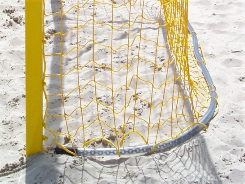 Kettenbeschwerung für Beach-Soccer-Tore